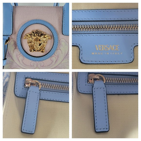 VERSACE Cameo La Medusa Pastel Small Tote Bag - Picture 6 of 15